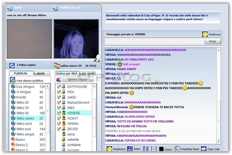 video chat senza iscrizione